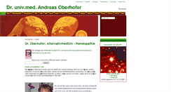 Desktop Screenshot of dr-oberhofer.org